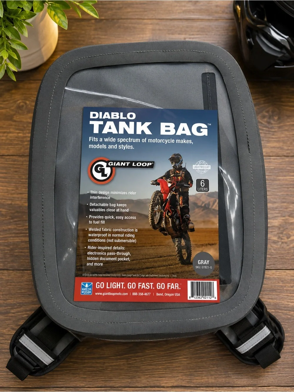Giant Loop Diablo Motorcycle Tank Bag